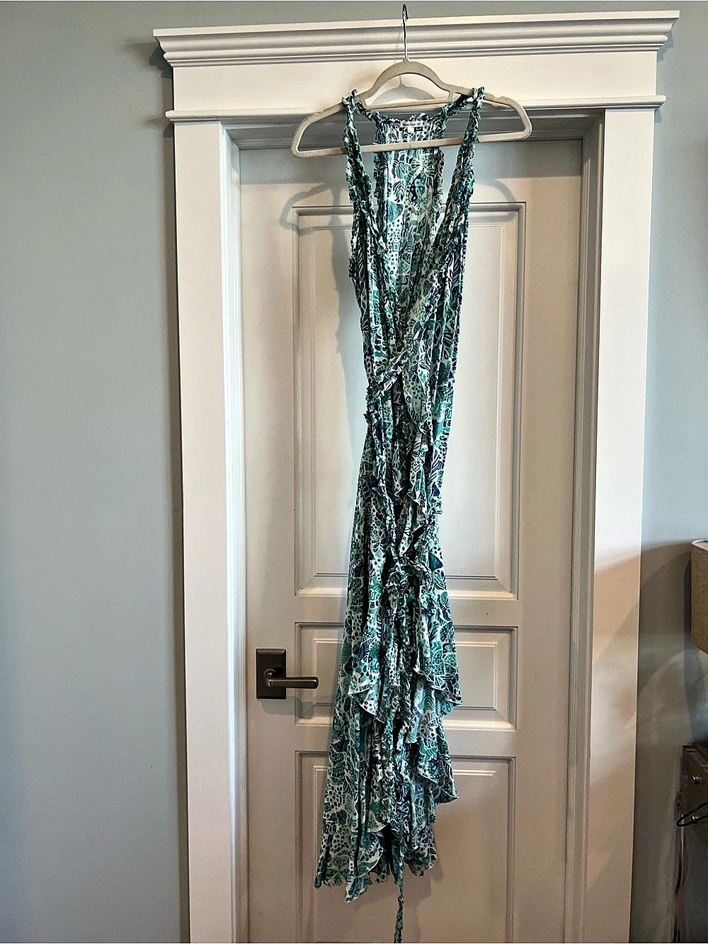 Poupette St Barth Tamara Printed Maxi Dress Size Large Like New